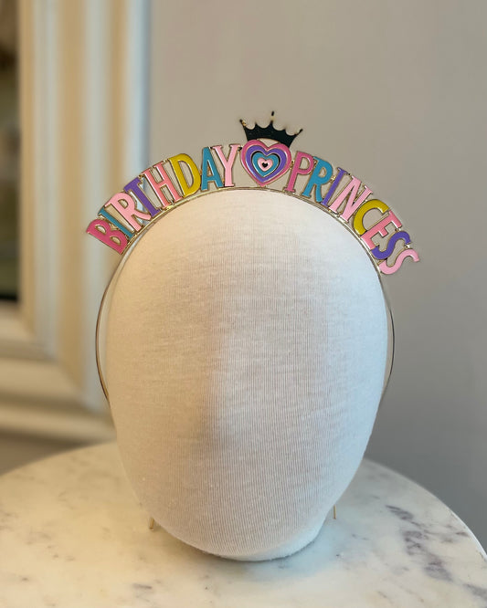 Diadema Birthday Pricess