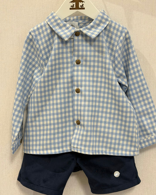 Conjunto Cuadros Velvet Azul