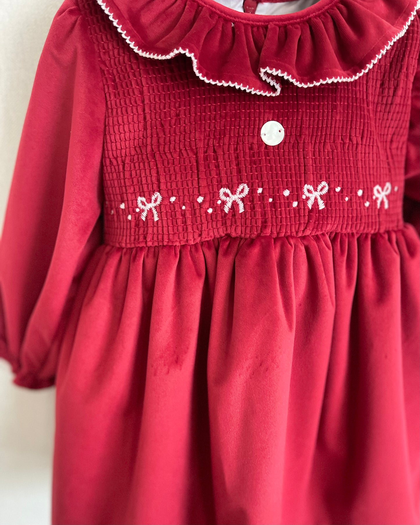 Vestido Velvet Rojo