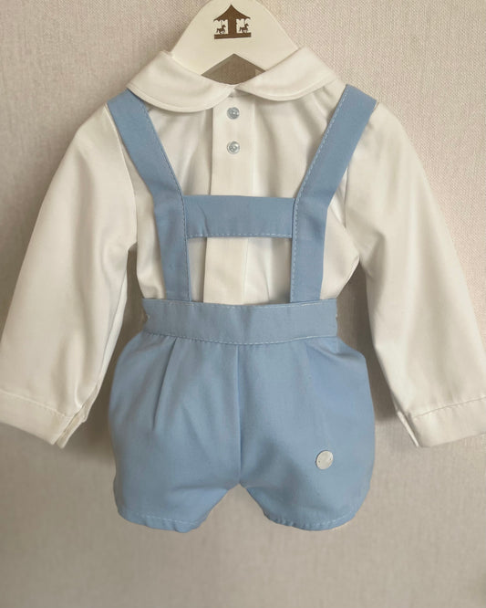 Conjunto velvet Celeste