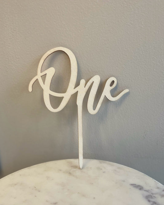 Cake Topper One