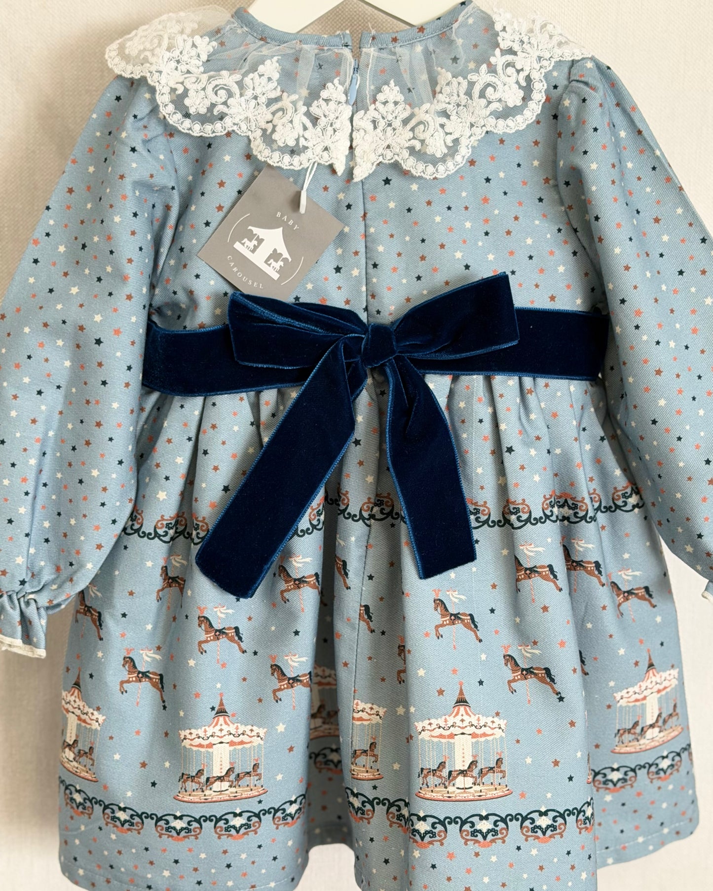 Vestido Carousel Azul