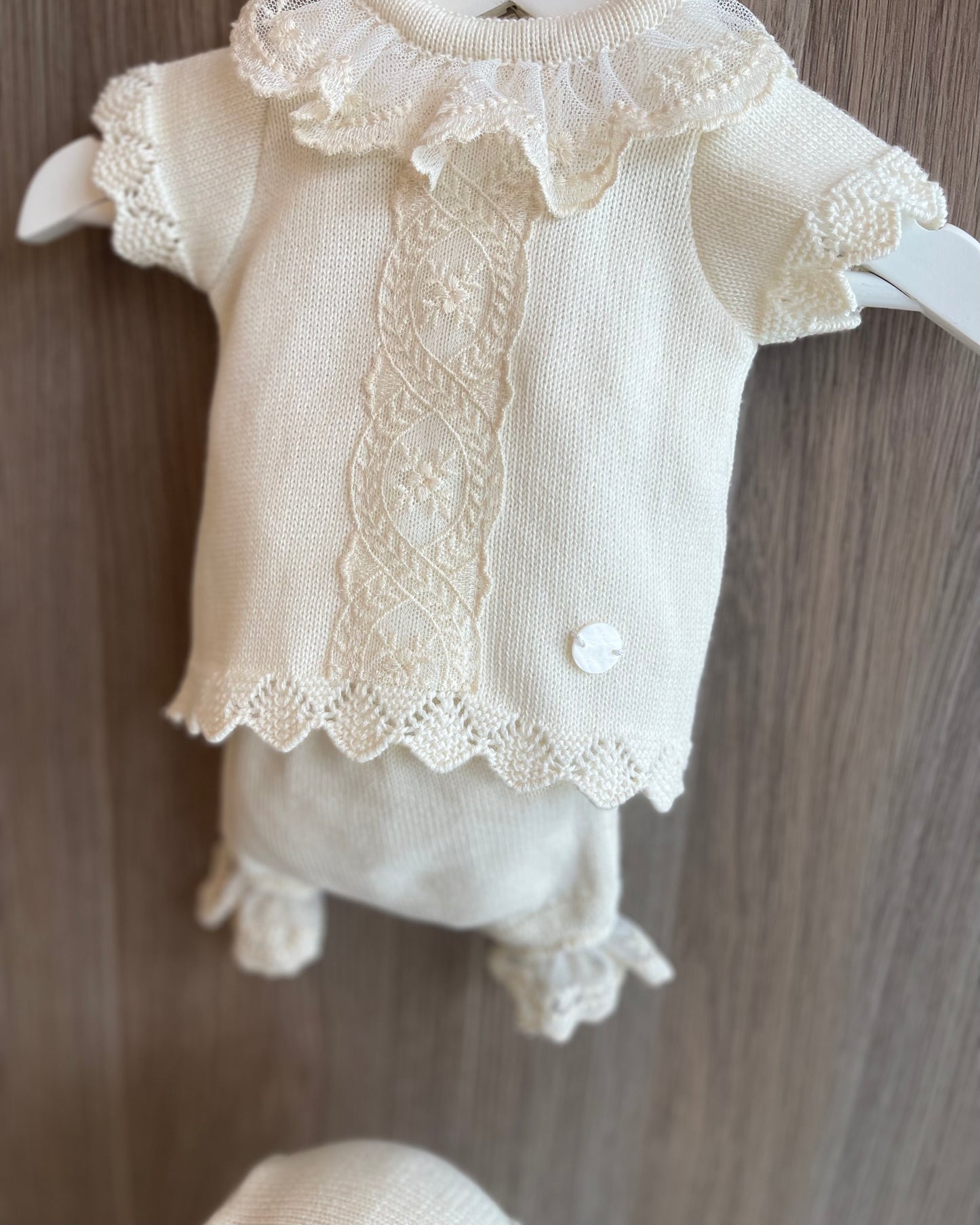Conjunto Crema