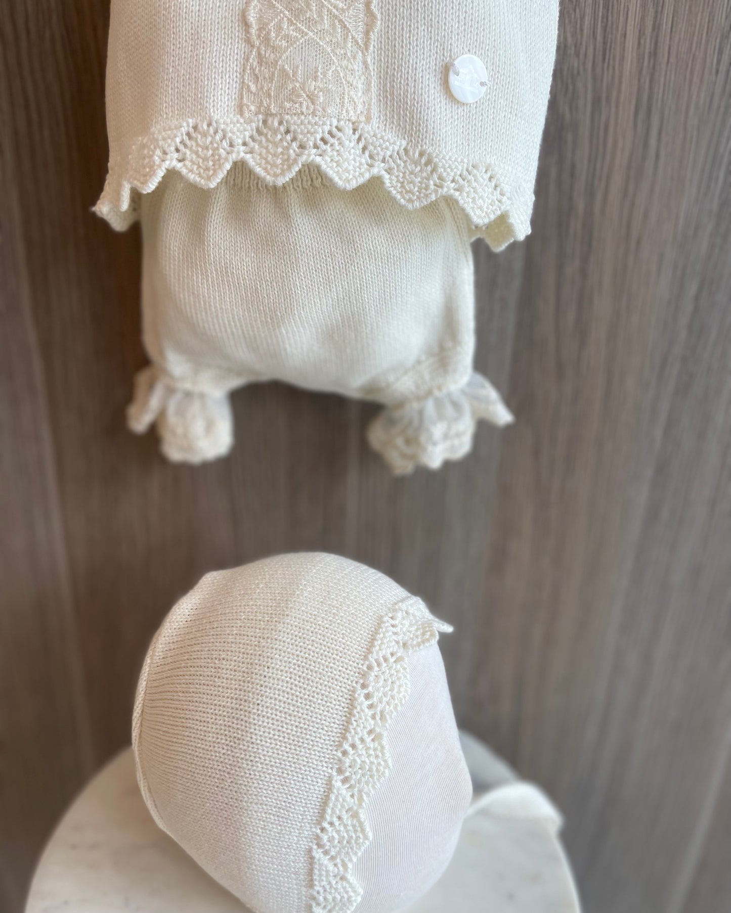 Conjunto Crema