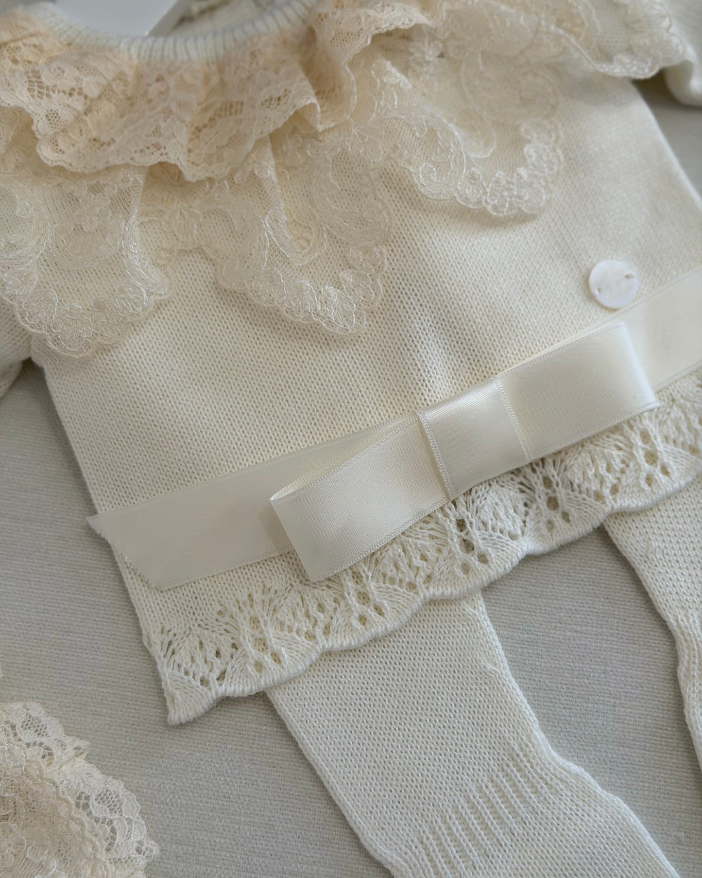 Conjunto Crema