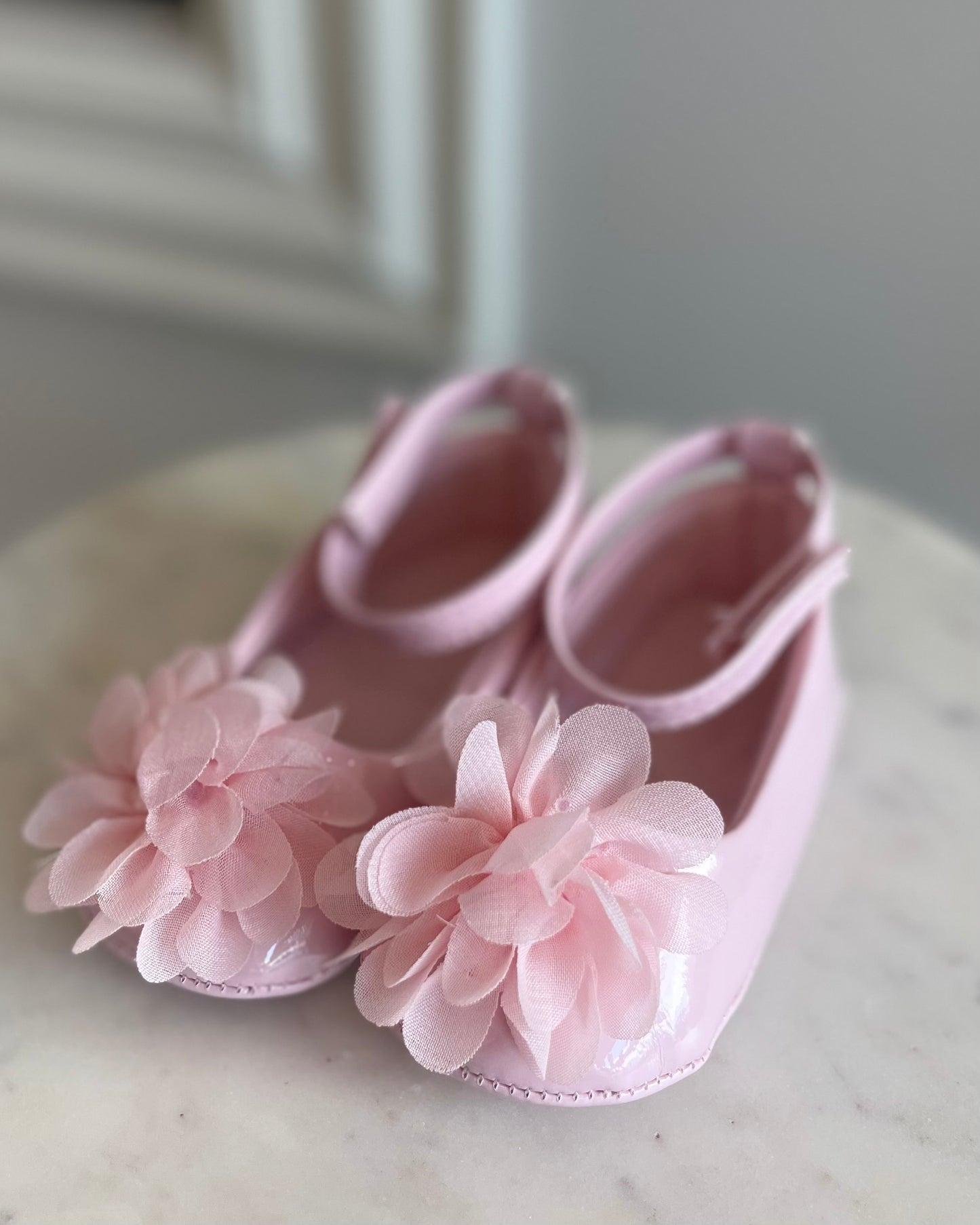 Zapato Flor Rosa