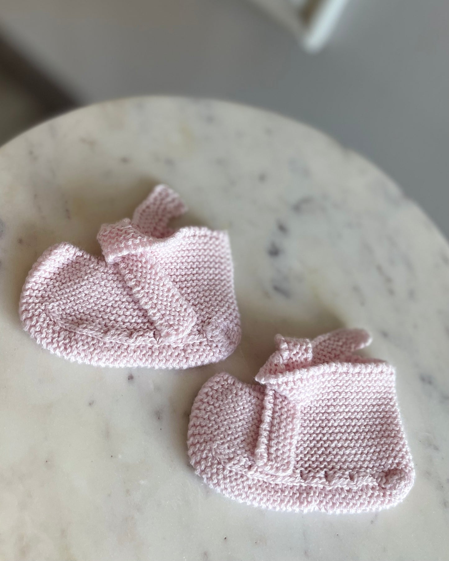 Zapatito tejido Rosa