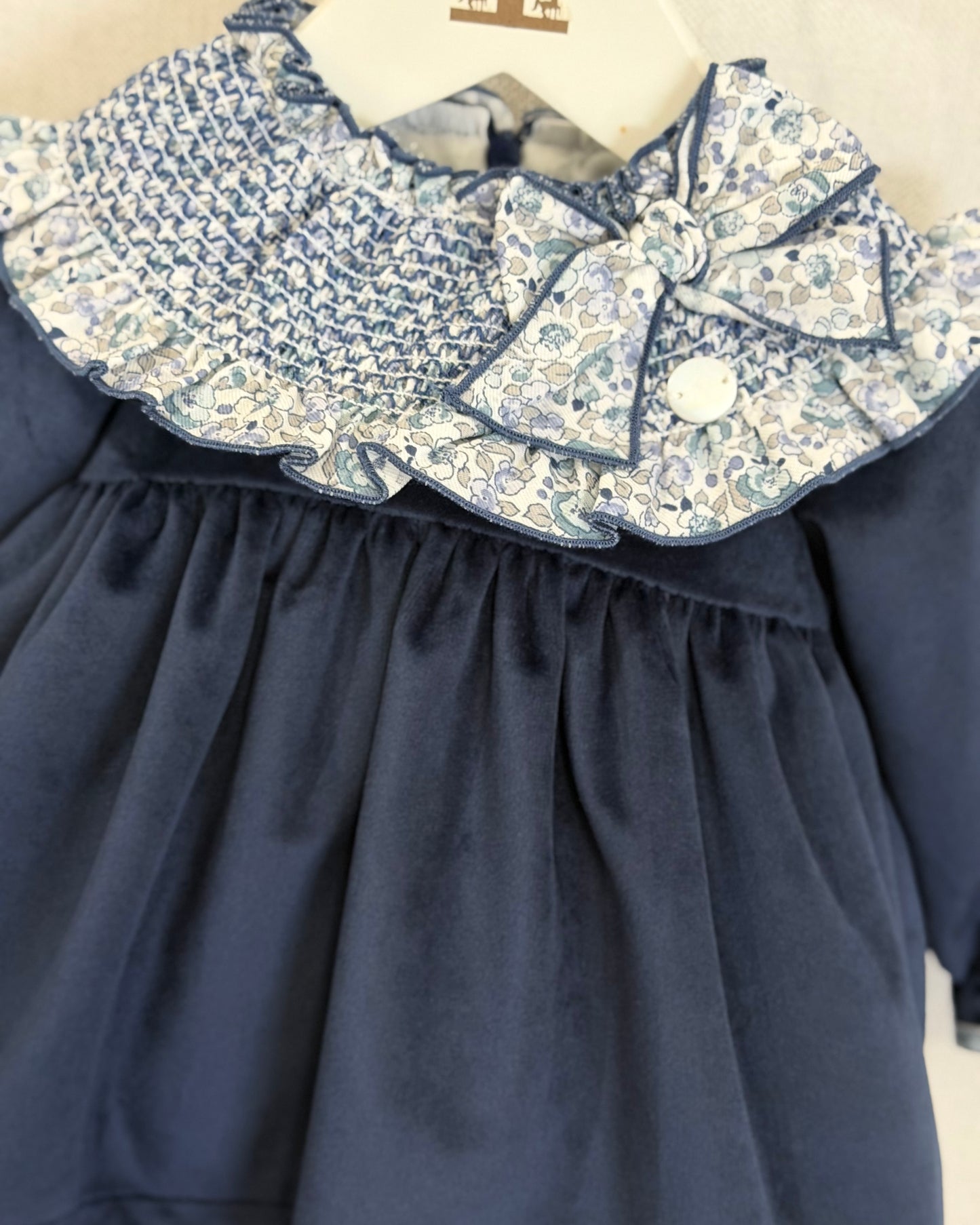 Conjunto Velvet Azul Niña