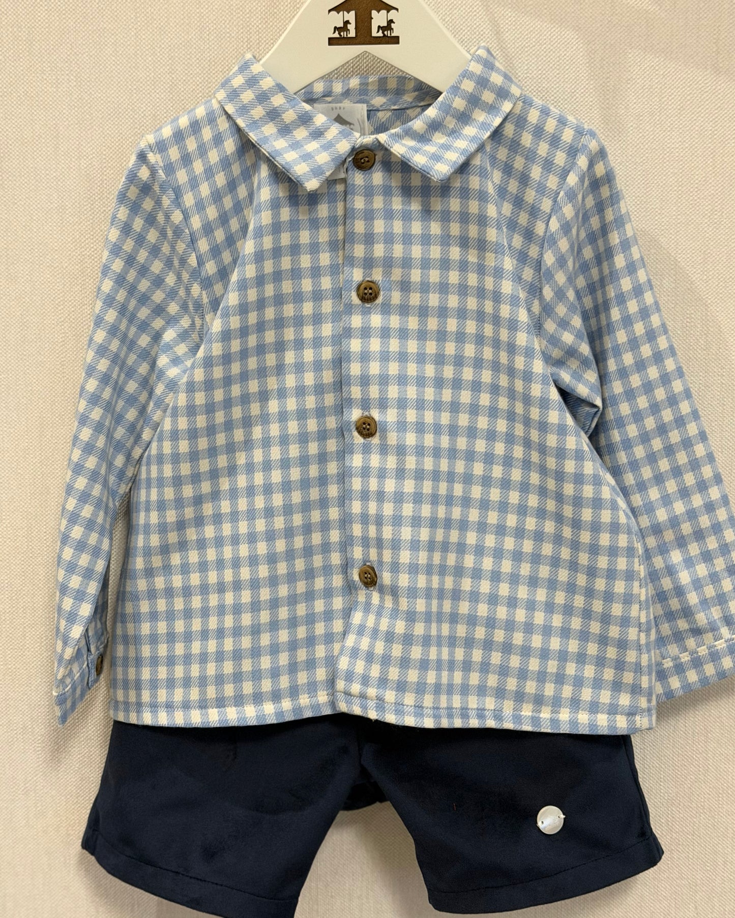 Conjunto Cuadros Velvet Azul