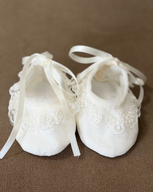 Zapato Tul y Encaje