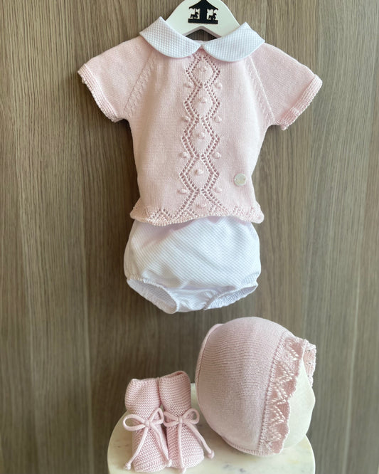 Conjunto Rosa Punto