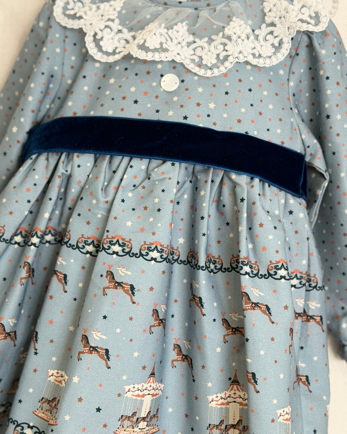 Vestido Carousel Azul
