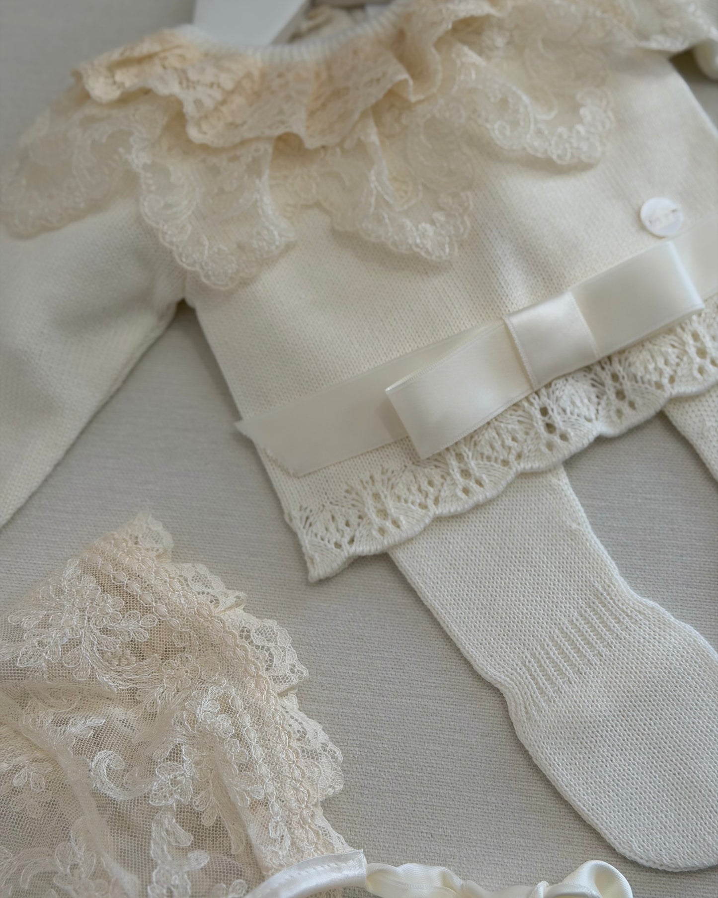 Conjunto Crema