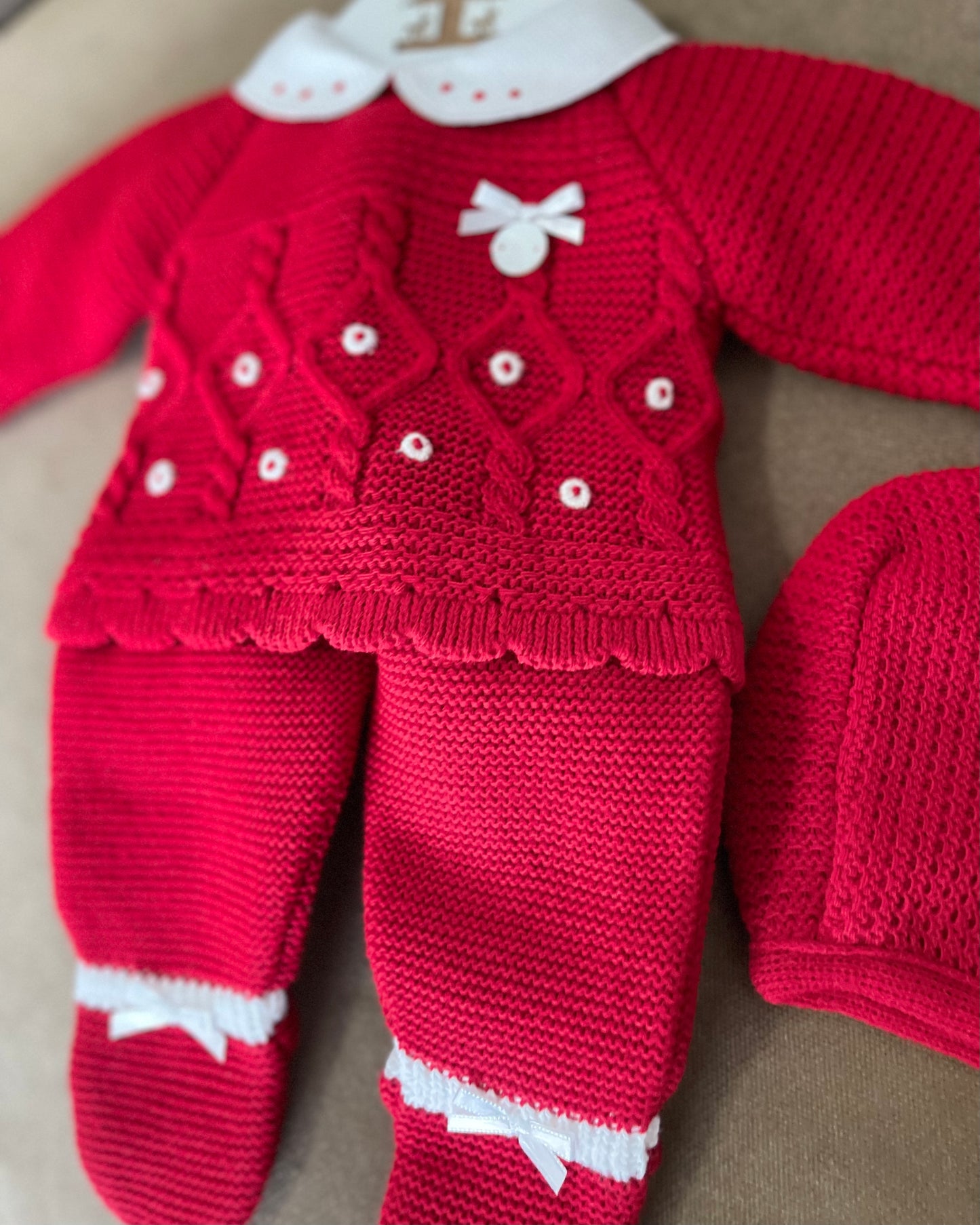 Conjunto Rojo Moño