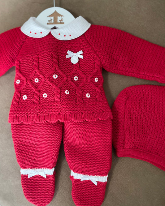 Conjunto Rojo Moño