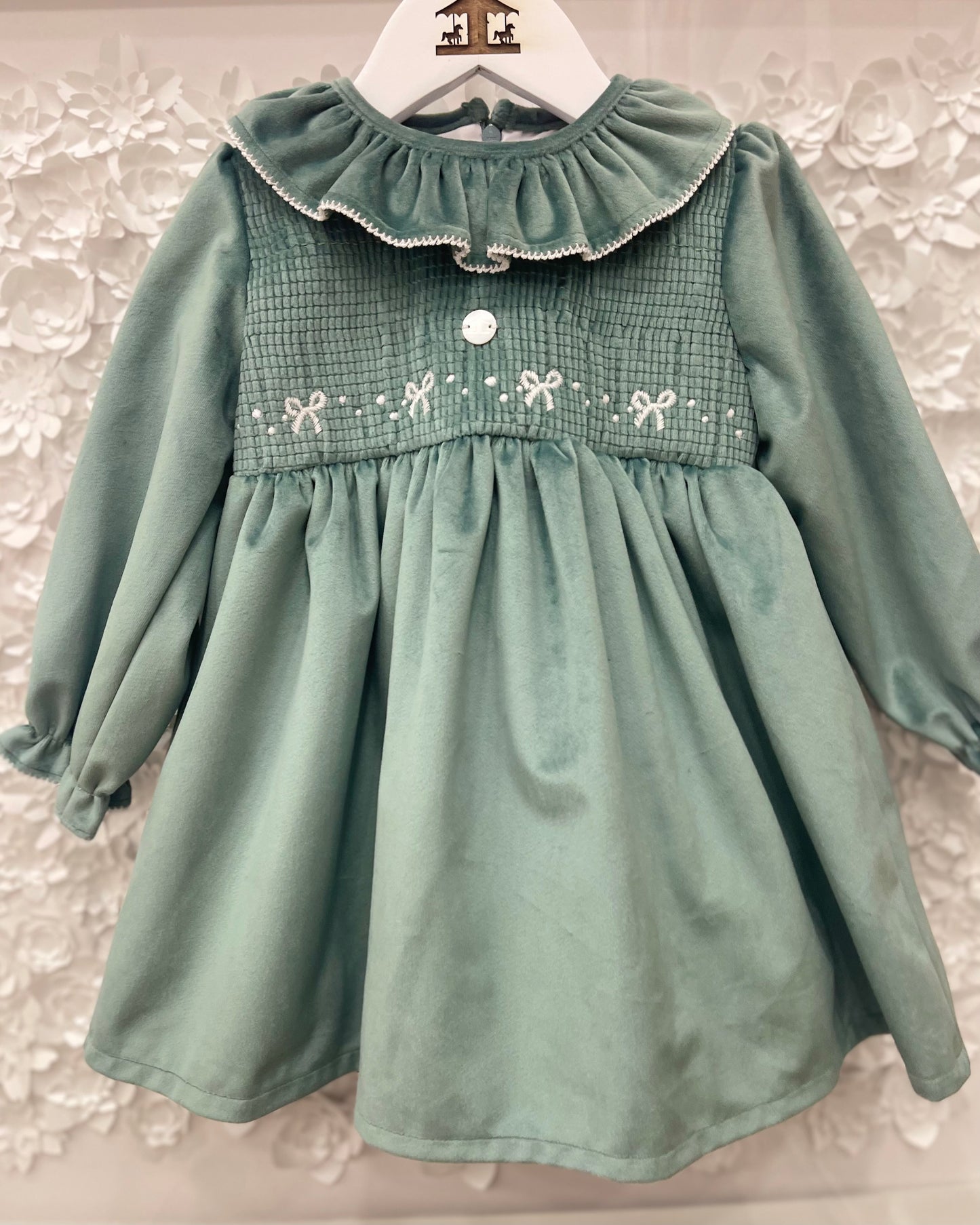 Vestido Velvet Menta