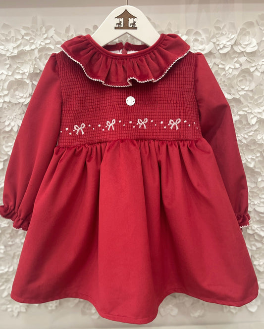 Vestido Velvet Rojo