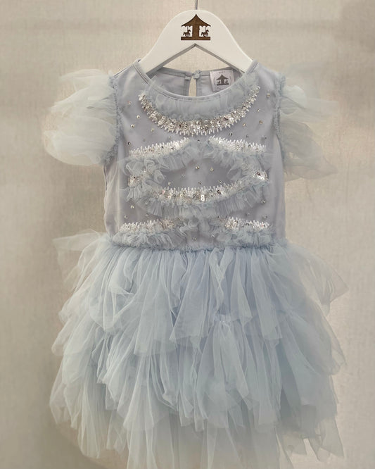 Vestido Tul Celeste