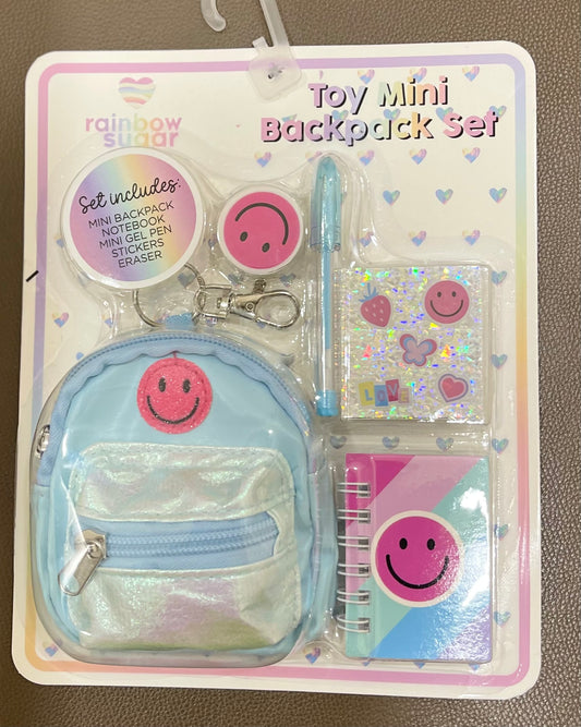 Toy Mini Backpack Set