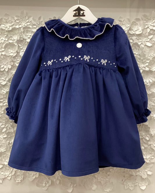 Vestido Velvet Azul