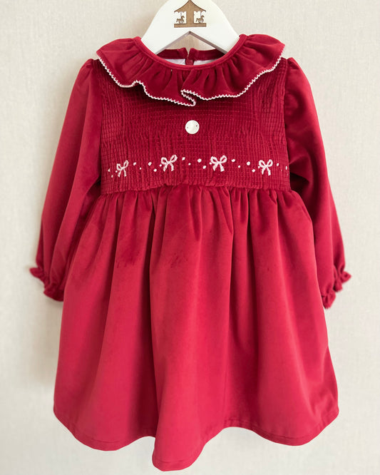 Vestido Velvet Rojo