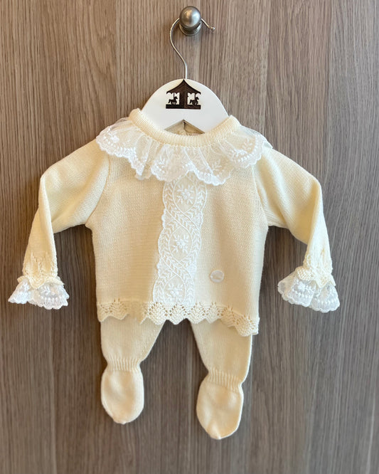 Conjunto Crema