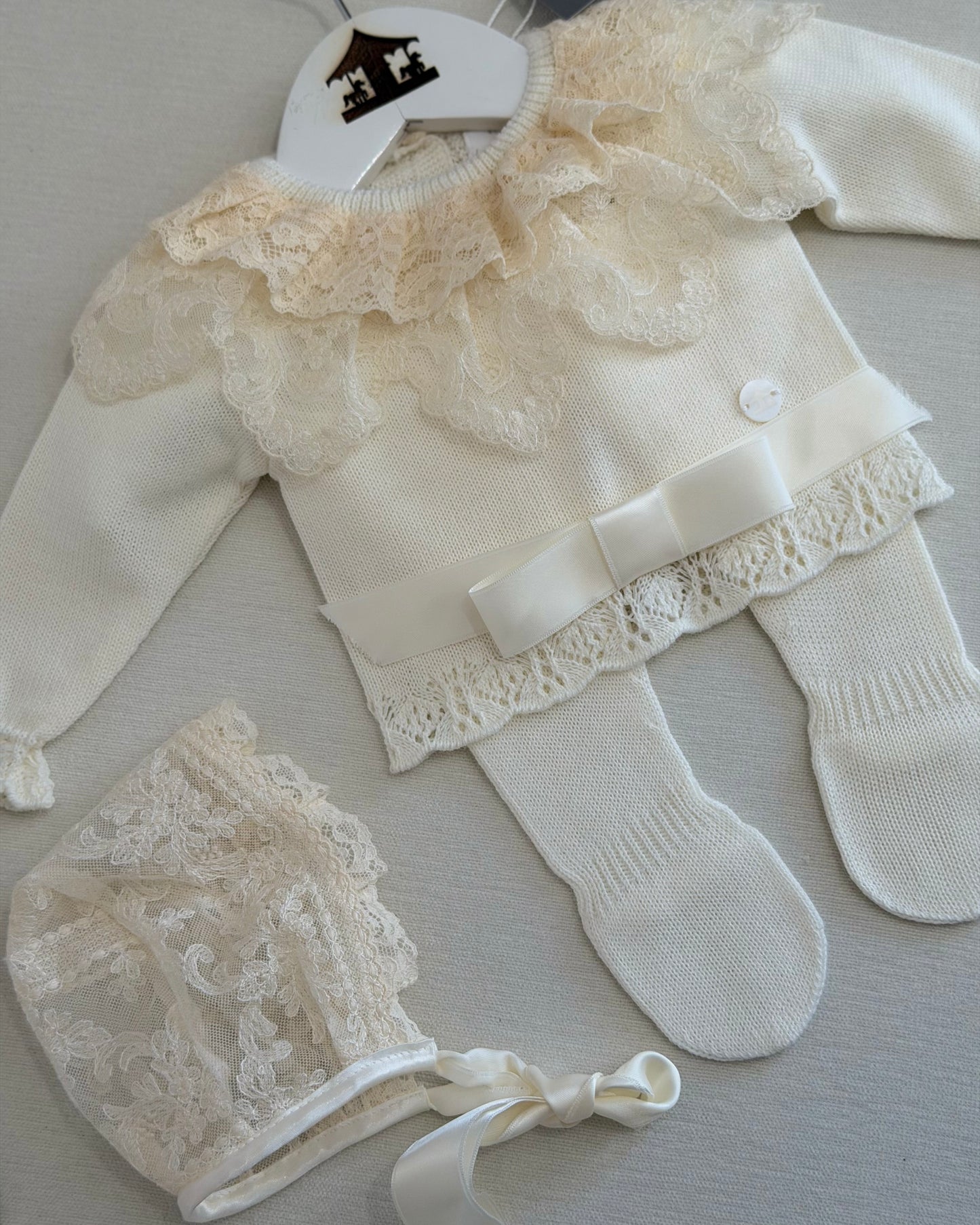 Conjunto Crema