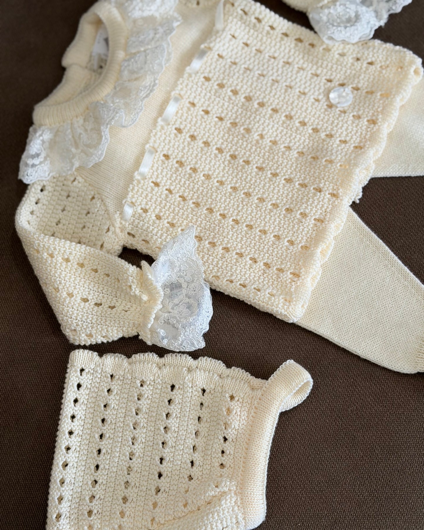 Conjunto Crema
