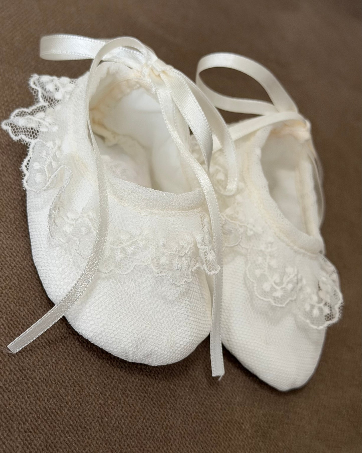Zapato Tul y Encaje