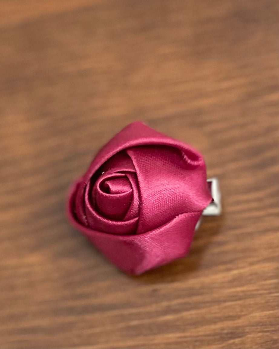 Broche Flor Vino