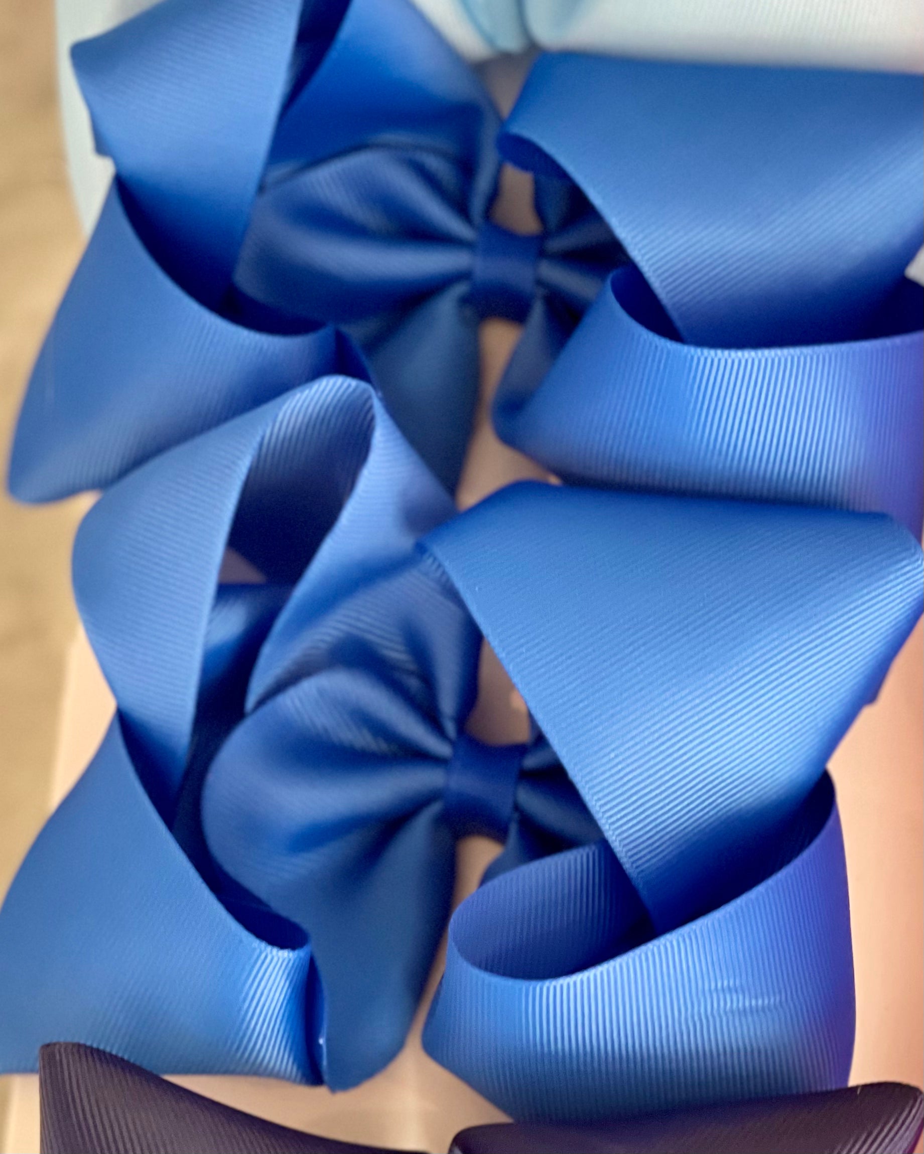 Moño Jumbo Azul – Baby Carousel